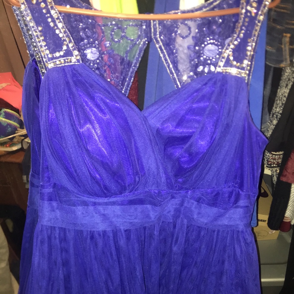 Blue & sparkly Prom, and/or Sweethearts Dress
